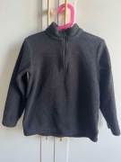 POLAR Dziecięcy QUECHUA czarny 6 lat 116-122 cm