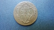 Geldria (Rep. Zjedn. Prowincji) 1 duit 1763_b.rzadki rocznik