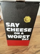 Drewniana Gilotyna do Salami, Serów i Przekąsek