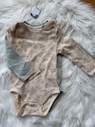 Body niemowlęce z długim rękawem zestaw 74