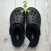 Czarne kapcie ocieplane CROCS BAYA LINED CLOG 42-43 M9/W11 205969-060