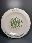 Piekny stan Talerz SS Julfest 1941 Allach