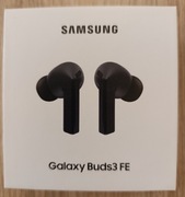 Słuchawki bezprzewodowe Samsung Galaxy Buds3 FE Czarny SM-R420 Nowe