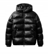 Kurtka puchowa z kapturem BUROCS rozmiar S UNISEX 