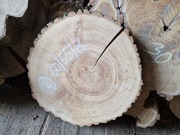 JESION 60/55/8 cm Blat Plaster Drewna Stolik Żywica Epoxy Natura DIY Art