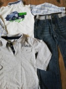 Wójcik 98 spodnie koszula bluzka komplet