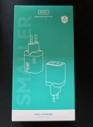 Dwie Ładowarki INIU 30W GAN USB C i A. Dwa kable INIU USB C-C.