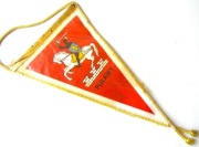 Proporczyk Puławy Herb Orzeł bez korony Polska