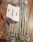 Plecionka przewód masowy 27cm M10