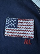 Ralph Lauren Polo t shirt z flagą r. M 8-10 lat