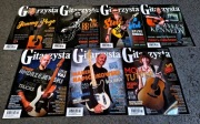 Magazyn Gitarzysta rok 2019, 2021 nr 165, 166, 167, 181, 182, 183, 185