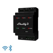 Shelly 3 Pro inteligentny przełącznik LAN Wifi Bt