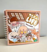 Dom marzeń Toca Boca książka z elementami na rzepy Toka Boka Toca Life 