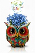 Zestaw do malowania dla dzieci doniczka sowa miś i sadzenie kwiatek