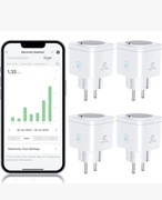 INTELIGENTNE GNIAZDKA Wi-Fi WSPÓŁPRACUJE Z ALEXA, GOOGLE HOME, SMARTTHINGS