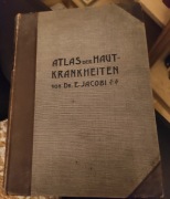 Atlas der Hautkrankenheiten von dr E Jacobi książka Atlas chorób skóry 