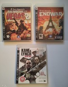 Gry na PS3 Kane & Lynch Dead Man, Tom Clancy`s End War, Tom Clancy`s Vegas2