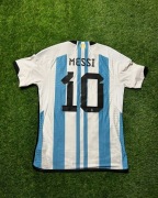 Koszulka Piłkarska Lionel Messi. Argentyna 2022 – Mundial Katar M L