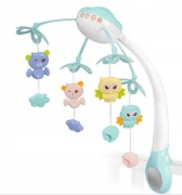 Ricokids RK-813 Karuzela dziecięca z projektorem niebieska