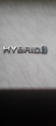 Znaczek  emblemat  toyota hybryd
