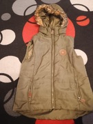 bezrękawnik dziewczęcy 146/152