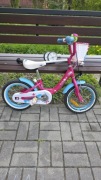 Rower dziecięcy Tabou Mini Alu 14" - Podpórki i Prowadnik Rowerowy Zestaw