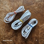 MIX Kabel do IPhone USB 2.0 Lightning 1A 5V Nowe różne marki I długości