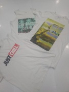 t-shirt 3 sztuki M bluzki 170 młodzieżowe