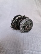 PRL vintage piękna stara metalowa gałka do drzwi klamka  