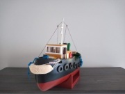 Holownik "FRANUŚ" Władysławowo model statek okręt drewno