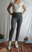 Legginsy Damskie Chino Szare Vero Moda S 36