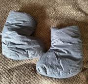 Puchowe kapcie ogrzewacze do stóp puch 