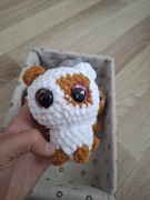 Pluszowy kotek na szydełku 