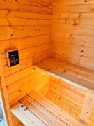 Sauna Ogrodowa 200cm piec elektryczny