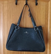 Torebka Wittchen, skórzana , czarna