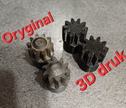 Zestaw 2 zębatek LEWA + PRAWA do zamiatarek Karcher: S 550, S 650