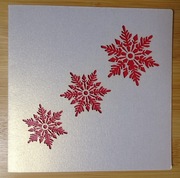 Unikalna ręcznie wykonana kartka świąteczna z obiegu, 2014 rok