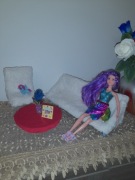 Lalka wróżka +meble