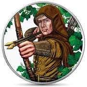 2019 Austria 1,5 Euro Robin Hood kolor nakład 100