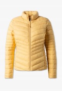 C&A kurtka pikowana watowana wiosenna puchowa żółta masełkowa butter lekka