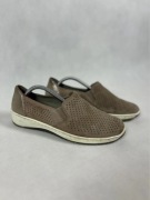 Damskie buty wygodne beżowe brązowe medicus