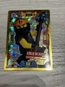 Kartę Lego Ninjago Cole z Nibykrainy limitowana