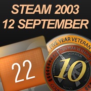 Steam 2003 (12/09), POLSKI E-MAIL, CS2, Odznaki