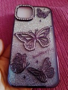 Brokatowe etui na iPhone 13