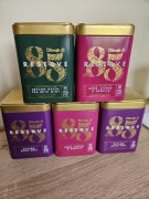 Herbaty cejlońskie Dilmah zestaw 5 puszek po 20 sztuk