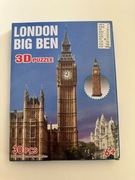 Londyn Big Ben wieża 3D puzzle 30 elementów