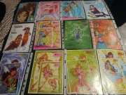 Kolekcjonerskie karteczki winx /witch około 250 szt.  
