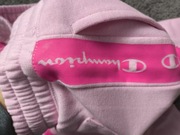 Spodnie dresowe w kolorze Barbie Champion 