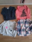 Bluzeczki dziewczęce rozm 104