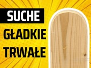 Sztachety drewniane gładkie, trwałe i wyszlifowane